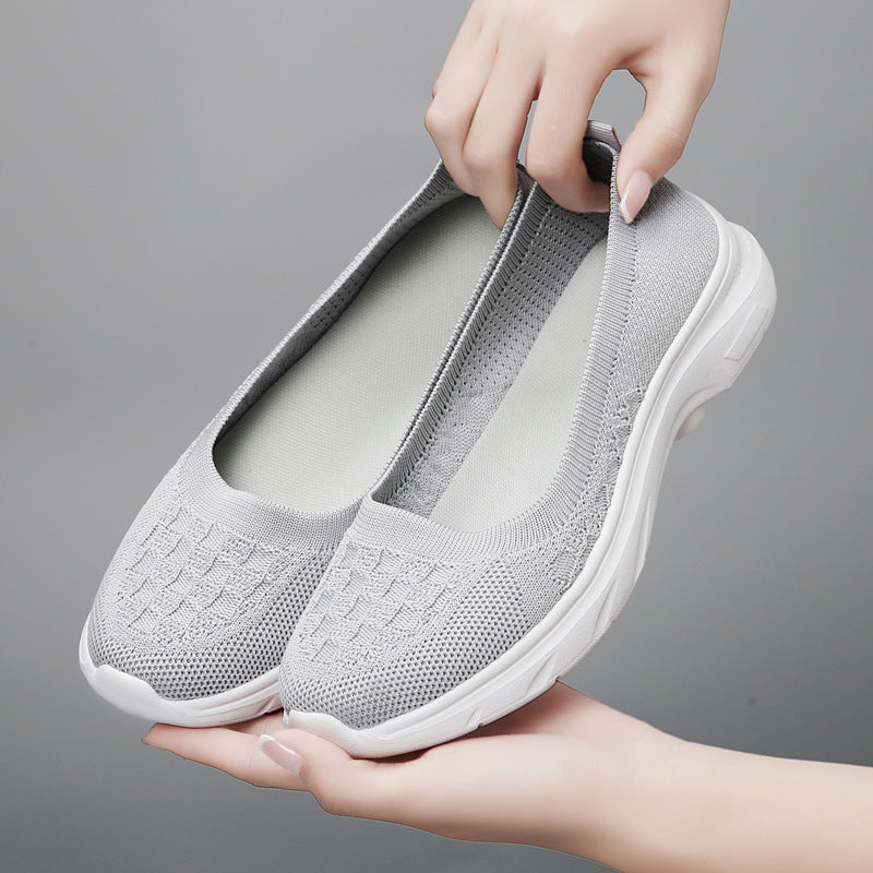 Kvinnors Sneakers Slip-On Bekväma och Flexibla 3