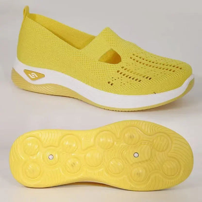 Kvinnors Sneakers Slip-On Med Stöd Andningsbart Material 7
