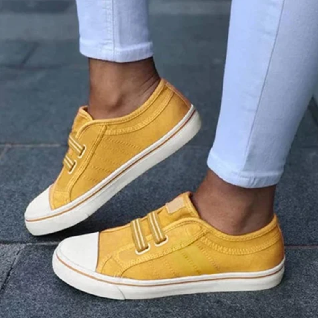 Kvinnors Sneakers Slip-On Modern Design 5