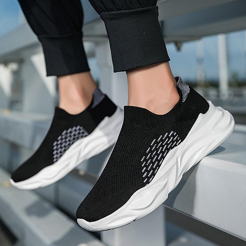 Kvinnors Sneakers Slip-On Sportig Stil 2