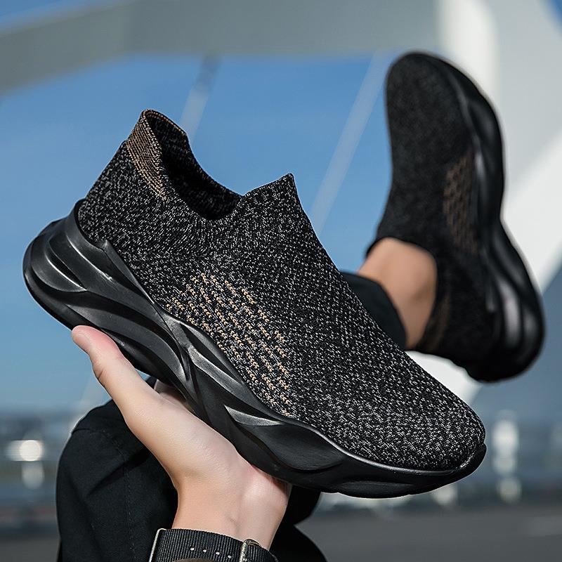 Kvinnors Sneakers Slip-On Sportig Stil 4