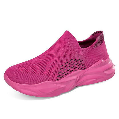 Kvinnors Sneakers Slip-On Sportig Stil 7