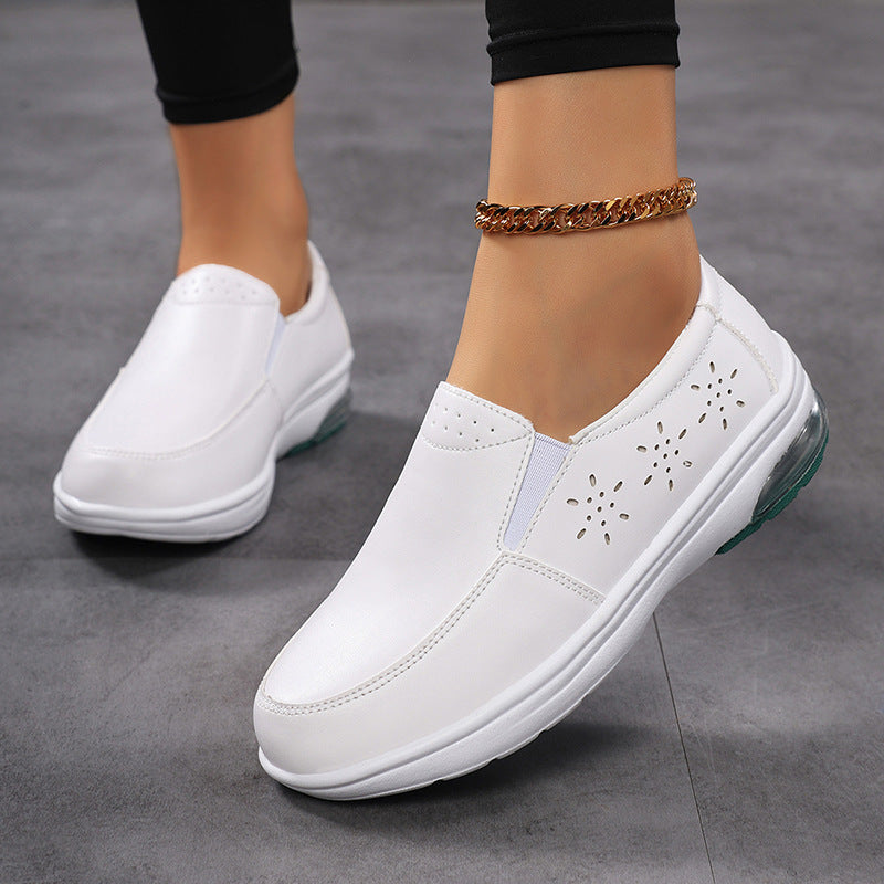 Kvinnors Sneakers Slip-On med Luftdämpning och Halkfri Sula 1