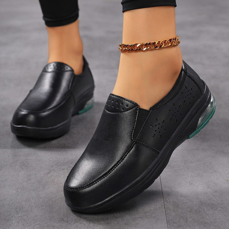 Kvinnors Sneakers Slip-On med Luftdämpning och Halkfri Sula 6