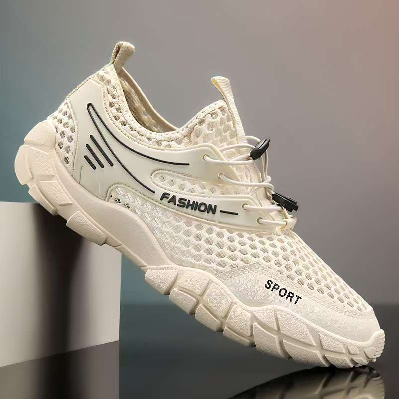 Kvinnors Sneakers Sportig Design Med Andningsbart Mesh 3