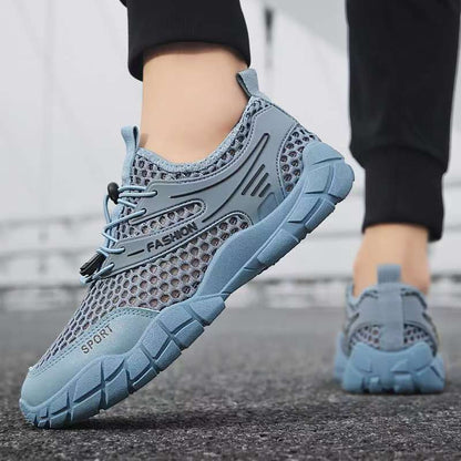 Kvinnors Sneakers Sportig Design Med Andningsbart Mesh 4