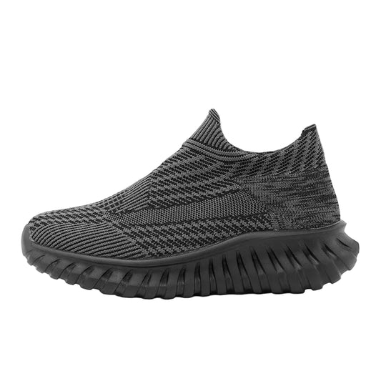 Kvinnors Sneakers Stickade Med Halkfri Sula 0