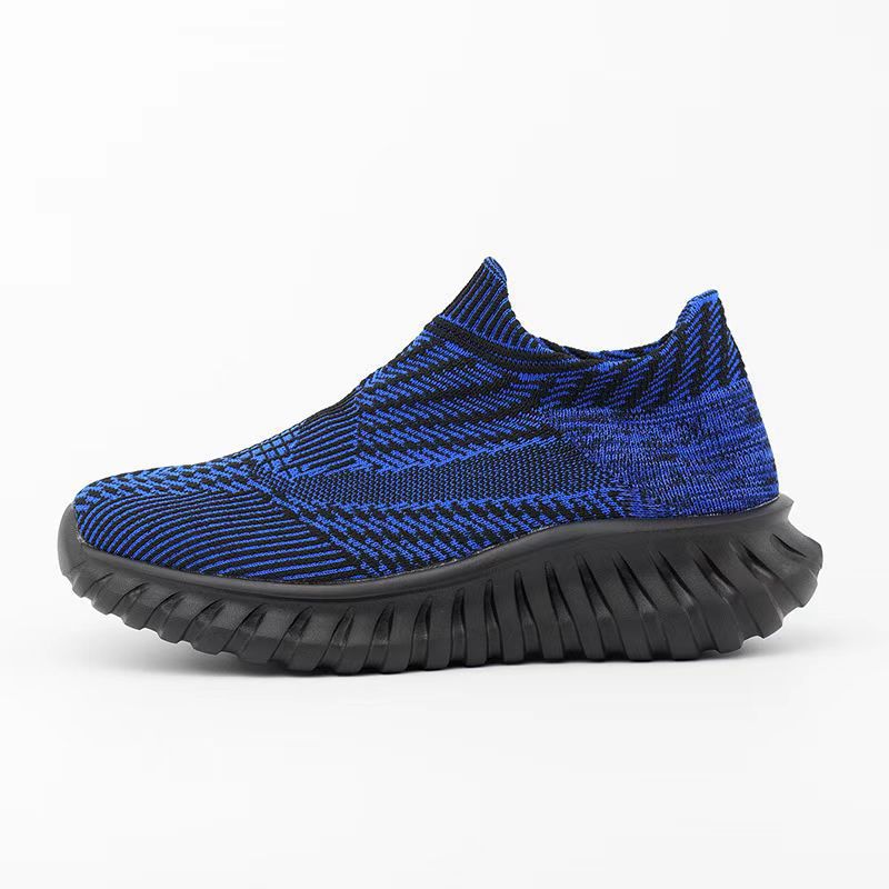 Kvinnors Sneakers Stickade Med Halkfri Sula 9