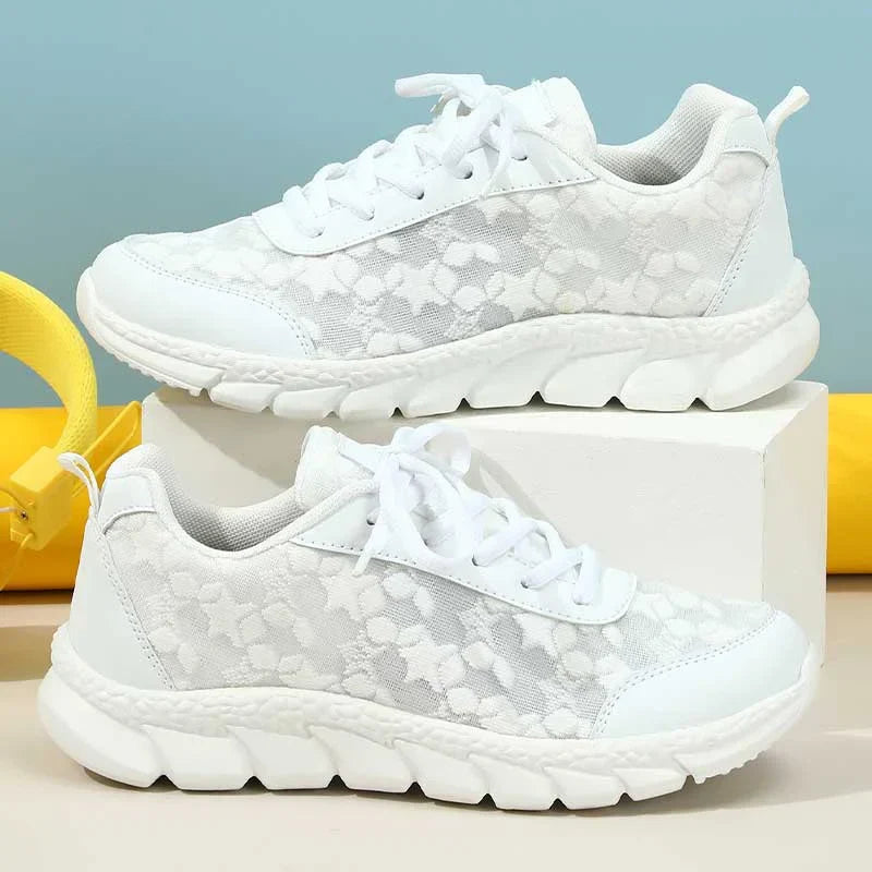 Kvinnors Sneakers Stödjande Design Slip-On Med Andningsbart Mesh 5