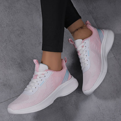 Kvinnors Sneakers för Sportaktiviteter Med Andningsbar Mesh och Flexibel Sula 4