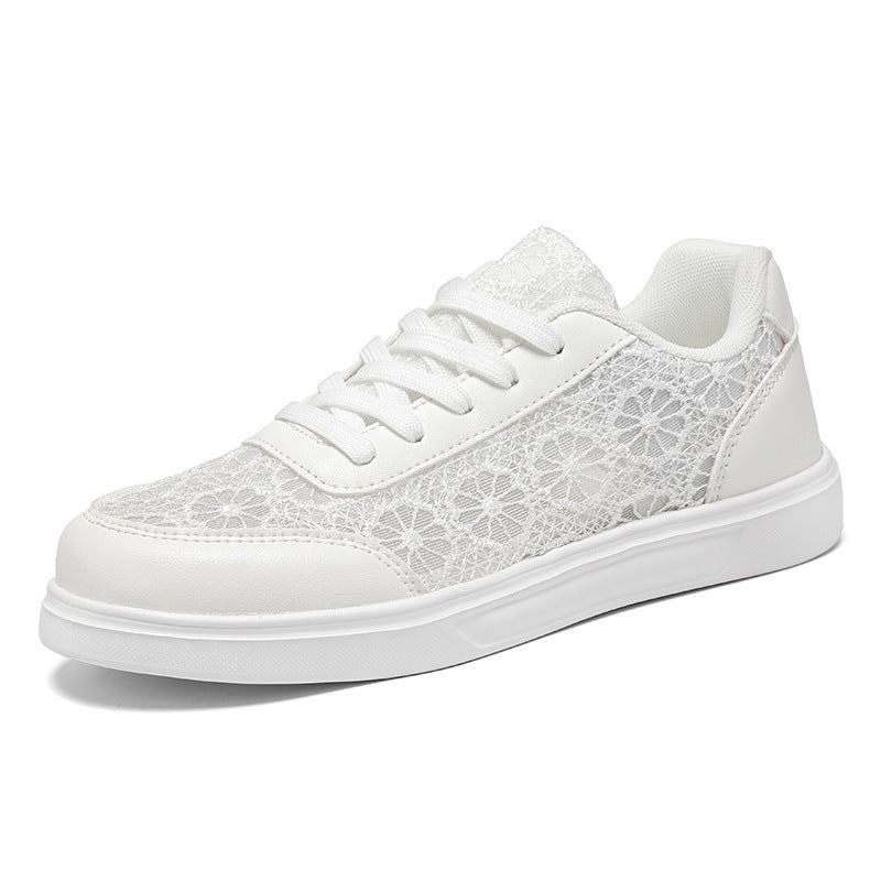 Kvinnors Sneakers med Blommiga Detaljer 4