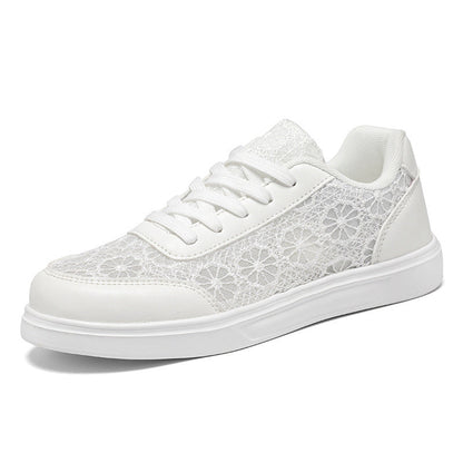 Kvinnors Sneakers med Blommiga Detaljer 4