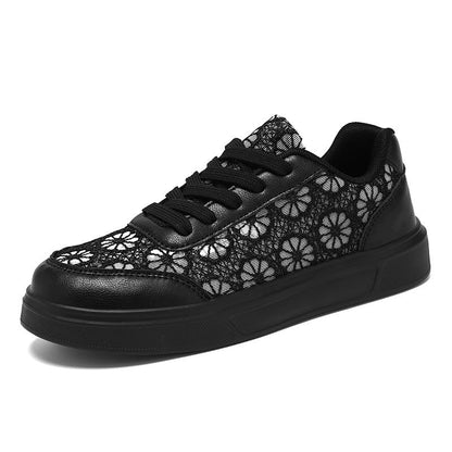 Kvinnors Sneakers med Blommiga Detaljer 5