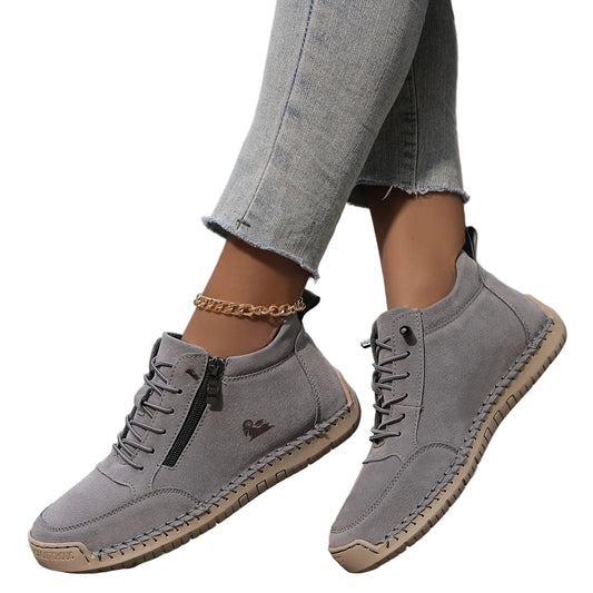 Kvinnors Sneakers med Dragkedja för Vardagsbruk 0