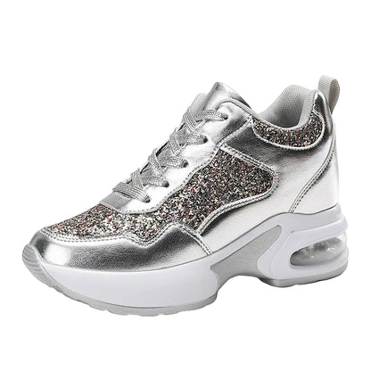 Kvinnors Sneakers med Glittrande Design 5
