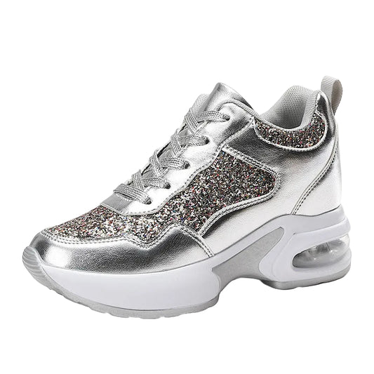 Kvinnors Sneakers med Glittrande Design 5