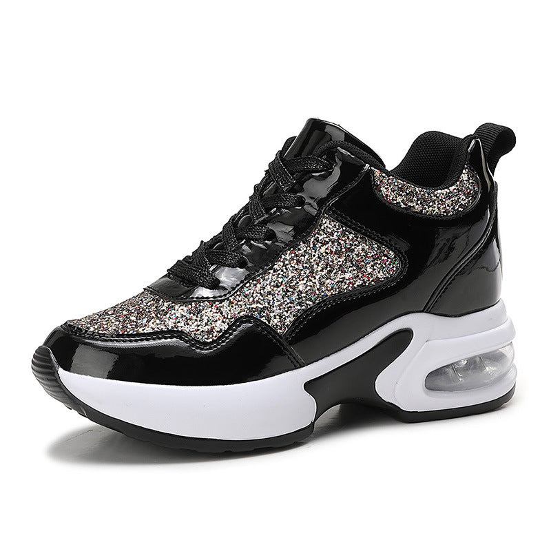 Kvinnors Sneakers med Glittrande Design 6