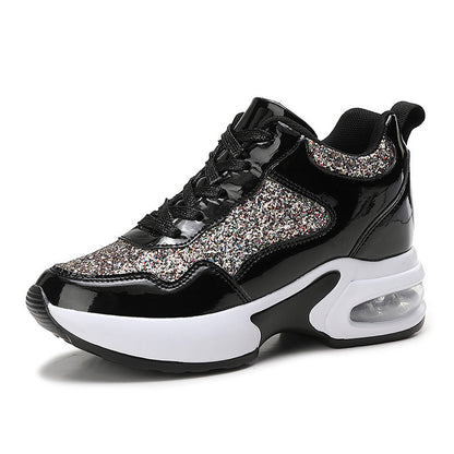 Kvinnors Sneakers med Glittrande Design 6