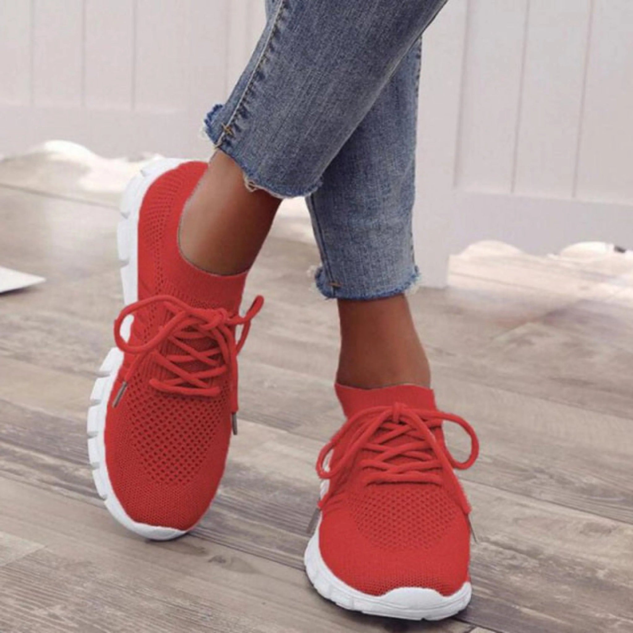 Kvinnors Sneakers med Modern Design 8