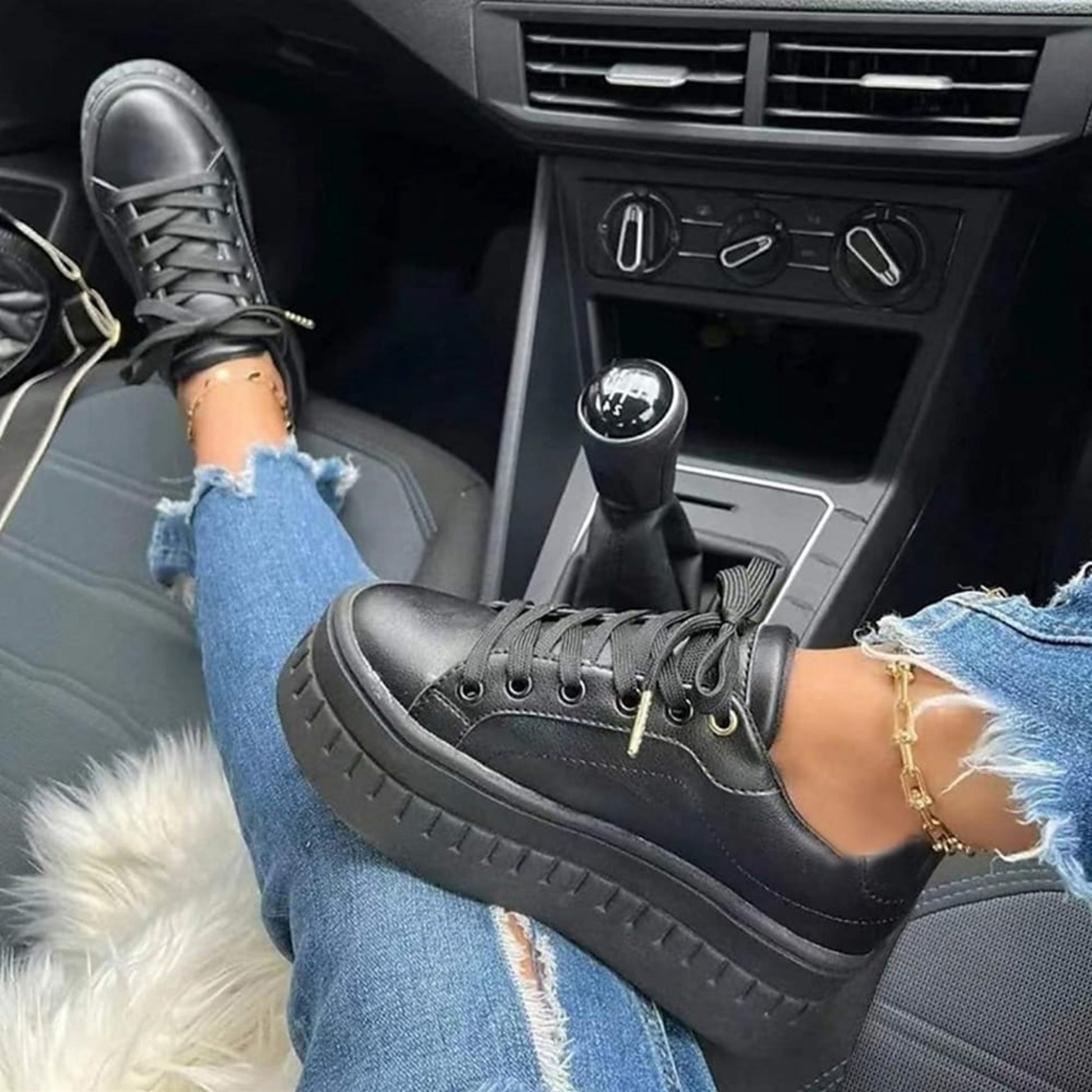 Kvinnors Sneakers med Tjock Sula Trendig 5