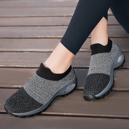 Kvinnors Sneakers med Tjock Sula och Luftkudde 1