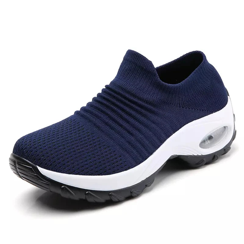 Kvinnors Sneakers med Tjock Sula och Luftkudde 11