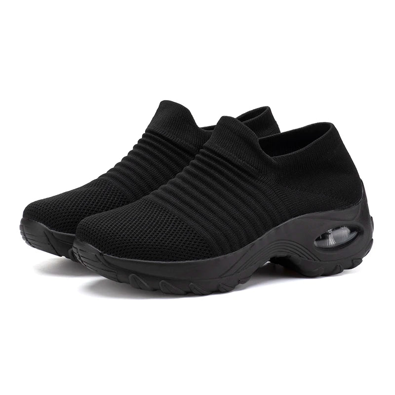 Kvinnors Sneakers med Tjock Sula och Luftkudde 13