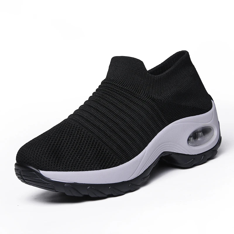 Kvinnors Sneakers med Tjock Sula och Luftkudde 14