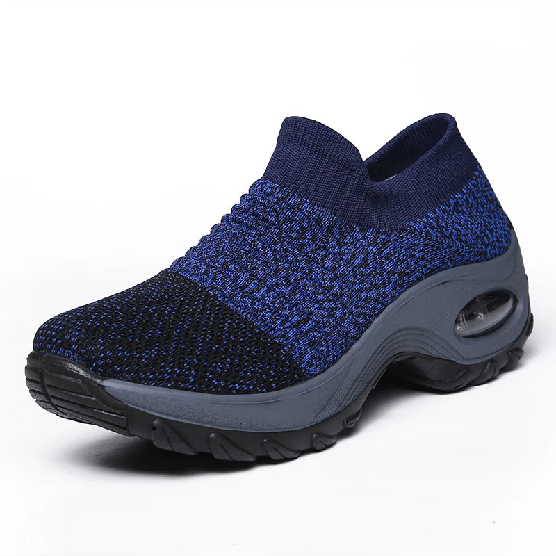 Kvinnors Sneakers med Tjock Sula och Luftkudde 6
