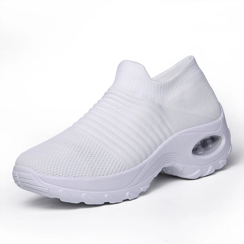 Kvinnors Sneakers med Tjock Sula och Luftkudde 8