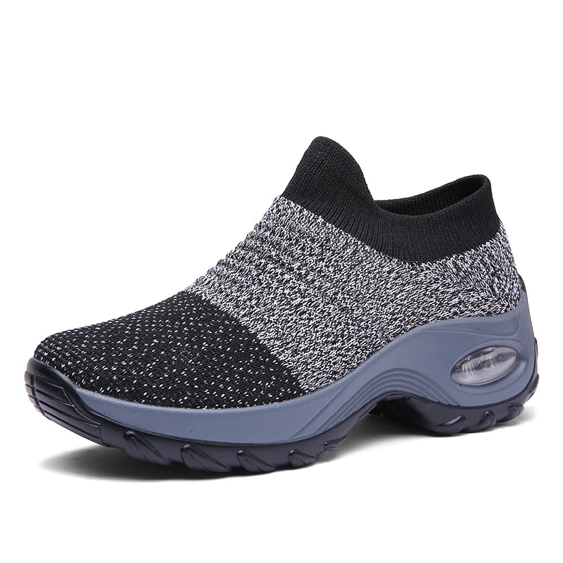 Kvinnors Sneakers med Tjock Sula och Luftkudde 9