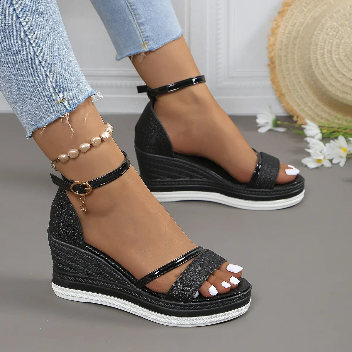 Kvinnors Sommar Sandaler i Ortostil 2