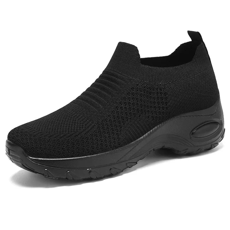 Kvinnors Sommar Skor Flyknit Andningsbar Mesh Bekväm 9