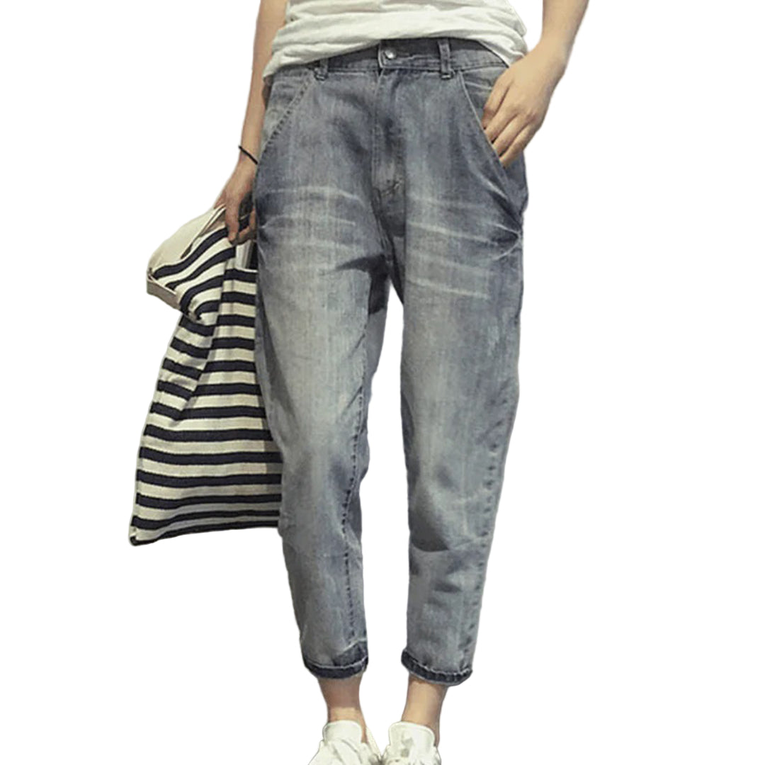 Kvinnors Sommarjeans Avslappnad Stil 0