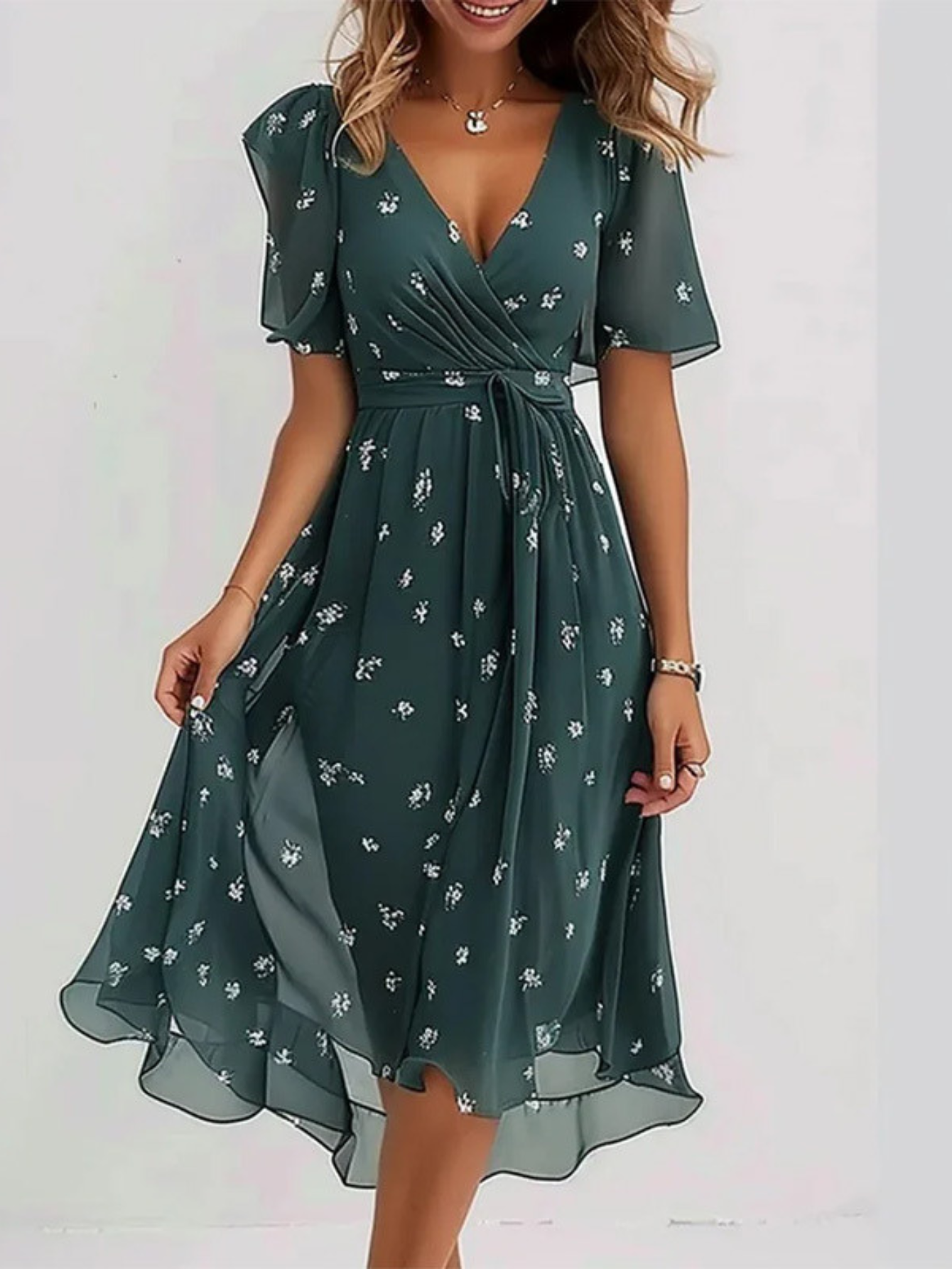 Kvinnors Sommarklänning Boho-Stil 2