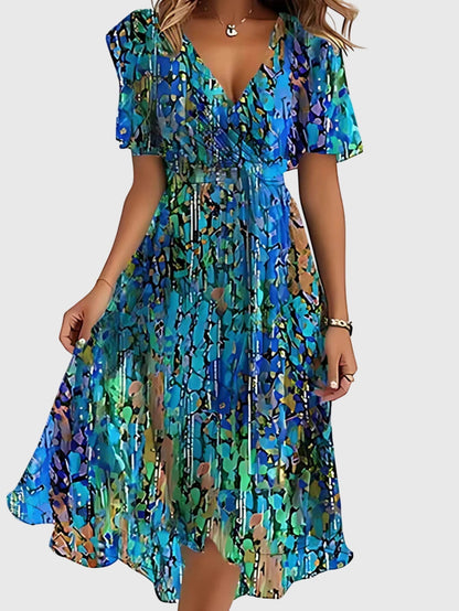 Kvinnors Sommarklänning Boho-Stil 4