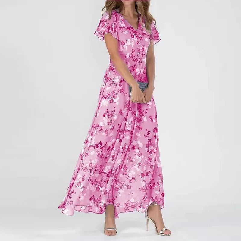 Kvinnors Sommarklänning Glamourös Stil 3