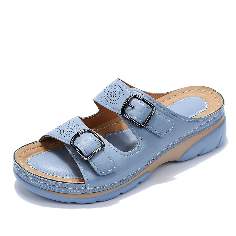 Kvinnors Sommarsandaler med Ortopedisk Design 1
