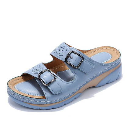 Kvinnors Sommarsandaler med Ortopedisk Design 1