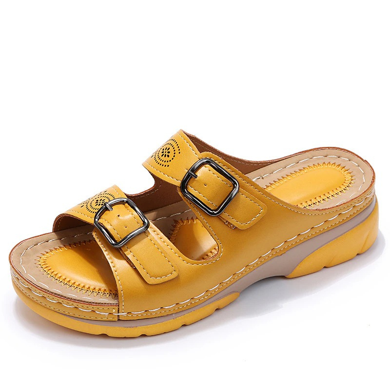 Kvinnors Sommarsandaler med Ortopedisk Design 2
