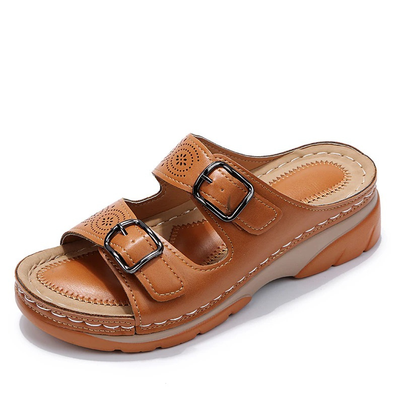 Kvinnors Sommarsandaler med Ortopedisk Design 3