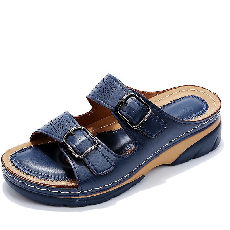 Kvinnors Sommarsandaler med Ortopedisk Design 4