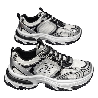 Kvinnors Sportiga Sneakers Med Modern Design 0