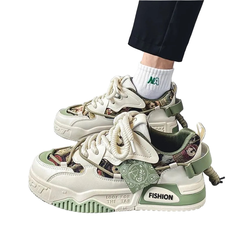 Kvinnors Sportiga Sneakers Moderiktig Design 0
