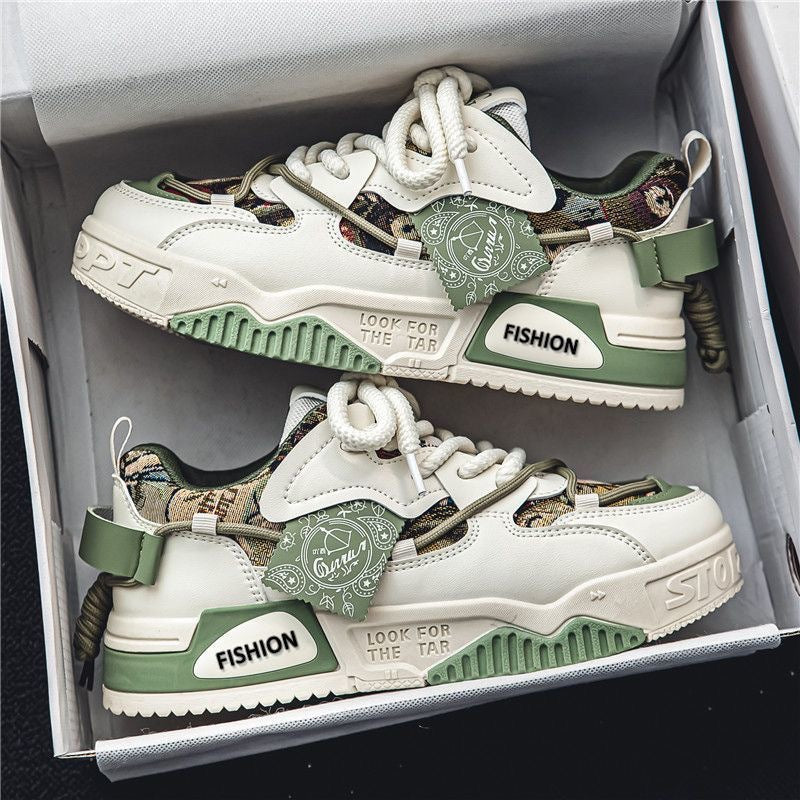Kvinnors Sportiga Sneakers Moderiktig Design 4