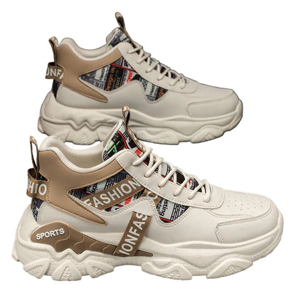 Kvinnors Sportiga Sneakers Trendig Design 0