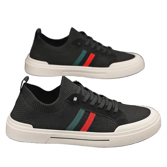 Kvinnors Sportiga Sneakers med Elastisk Komfort 0