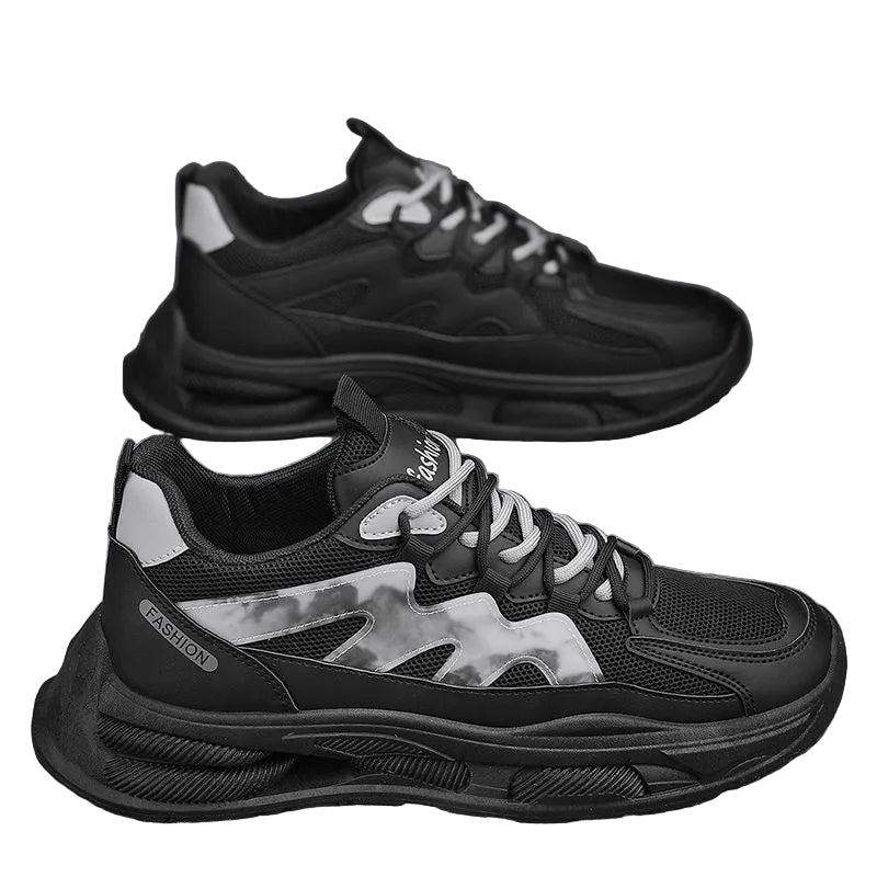 Kvinnors Sportiga Sneakers med Halkfri Sula 0