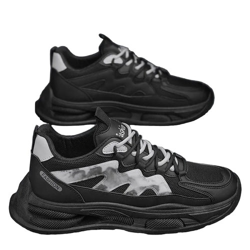 Kvinnors Sportiga Sneakers med Halkfri Sula 0