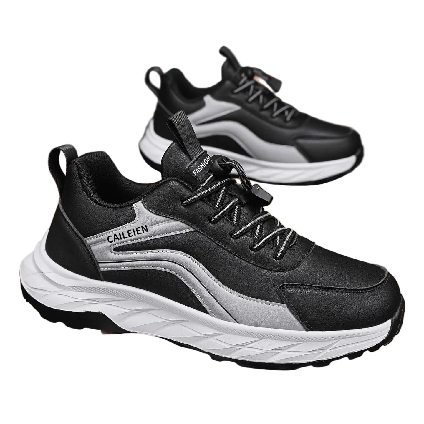 Kvinnors Sportiga Sneakers med Halkfri Sula 0